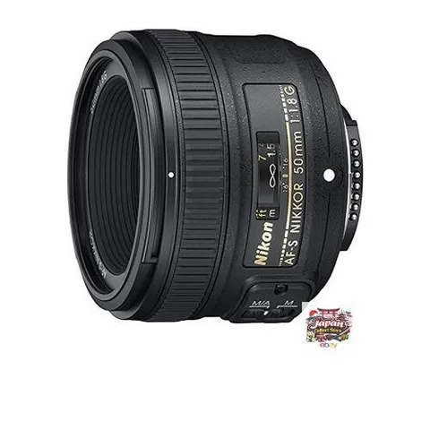 Nikon AF-S NIKKOR 50mm f/1.8G prime lens full-frame compatible