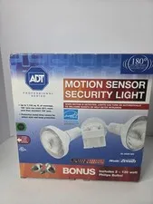 ADT Professional Series Motion Sensor Security Light Health Zenith - New Open...