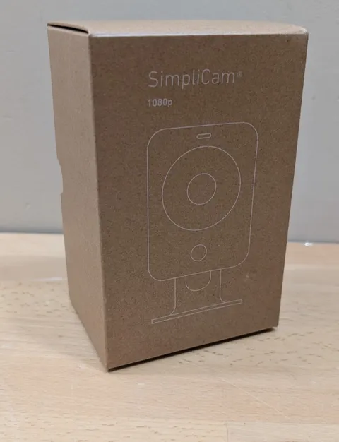 SimpliSafe SSCM2 HD 1080p SimpliCam Indoor Wireless Security Camera Black New