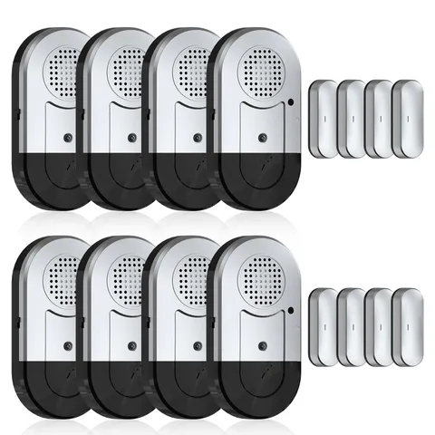 SANJIE Window Door Alarms for Home Kids Safety Wireless 120 Loud dB Alarm Sensor