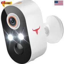 1080P Outdoor Wireless Security Camera for Home Surveillance | Battery Powere...