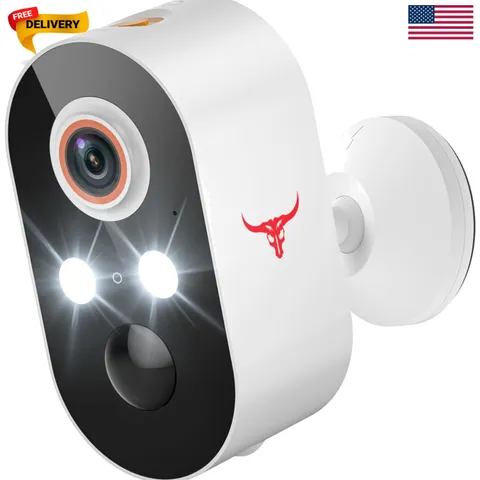 1080P Outdoor Wireless Security Camera for Home Surveillance | Battery Powere...
