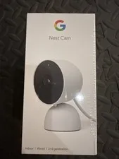 Google Nest Security Indoor Wired Camera 2nd Generation Night Vision w/ Alerts