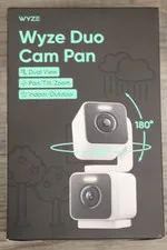 Wyze Duo Cam Pan 2K Wired Dual 360° x 180° Pan/Tilt Camera WYZEC-DUO-WH