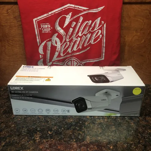 NEW Lorex 4K IP CCTV Bullet Security Camera Indoor/Outdoor Night Vision (LOOK)