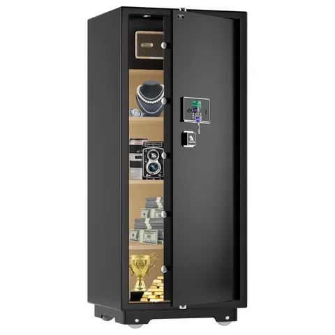 TIGERKING 17.6CuFt Safe 235lb, Steel, Drill-Resistant, Box Damaged Unit OK