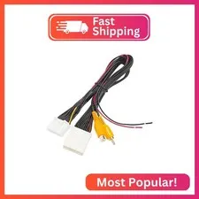 RED WOLF 24-Pin Radio Backup Camera T-Harness Fit for 2014-2019 Toyota 4Runner H