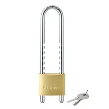 MasterLock 50mm Solid Brass Adjustable Shackle Padlock