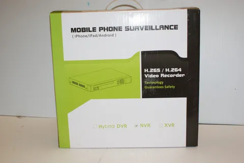 NEW Hybrid DVR/NVR/XVR Video Recorder – Mobile Access | H.265/H.264 | Plug & Pla