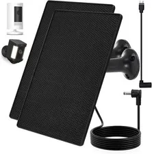 Ring Camera Solar Panel 4W Charger Spotlight Cam Plus Pro Stick Up 2 Pack