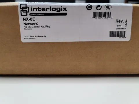 Interlogix GE Security NetworX NX-8E Alarm Control Panel Board & Enclosure NEW