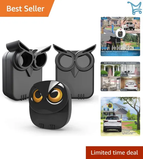 Wireless Driveway Alarm Outdoor Weather Resistant Motion Sensor Detector Secu...