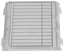 Remplacement Original vimar ELVOX Verre Porte-Nom pour 8A0N-2942-942 - R237