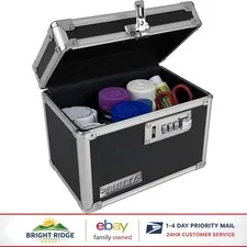 Locking Security Box with Combination Lock for Valuables and Personal Items