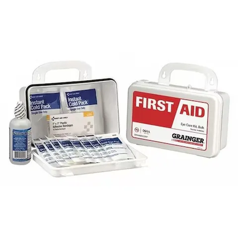 Terratree First Aid Kit 27-Piece Eye Care Emergency Safety Set White 2 3/8 x 4