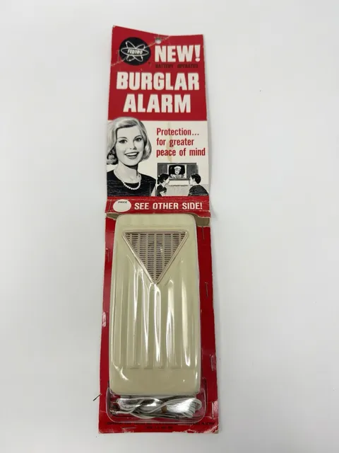 1965 Fedtro Burglar Alarm Battery Operated Vintage NOS