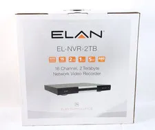 Elan EL-NVR-2TB ELAN Network Video Recorder (NVR) 2TB New u290