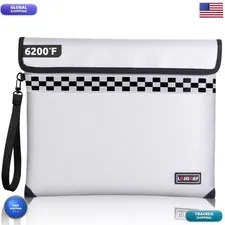 Lojgoay Upgraded Document Bag - Heat Insulated Money Bag For Cashwith