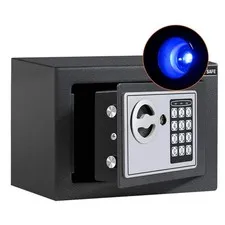 JUGREAT Safe Box with Induction Light,Electronic Digital Security Safe Steel Con