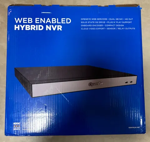 OpenEye Web-Enabled Hybrid NVR 16-Port OE-MAX1608 *New*