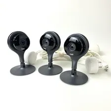 Google Nest Indoor Security Camera A0005 1st Gen Lot Of 3 Tested Working