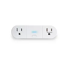 Smartvoice 2-In-1 Dual Wall Plug, Offline 30+ Voice Control Commands - No APP, N