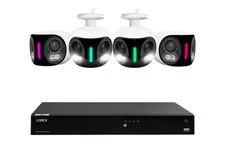 Lorex Fusion Series 4K 16 Camera Capable (Wired or Fusion Wi-Fi) 4TB Wired NVR S