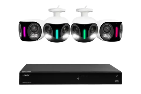 Lorex Fusion Series 4K 16 Camera Capable (Wired or Fusion Wi-Fi) 4TB Wired NVR S