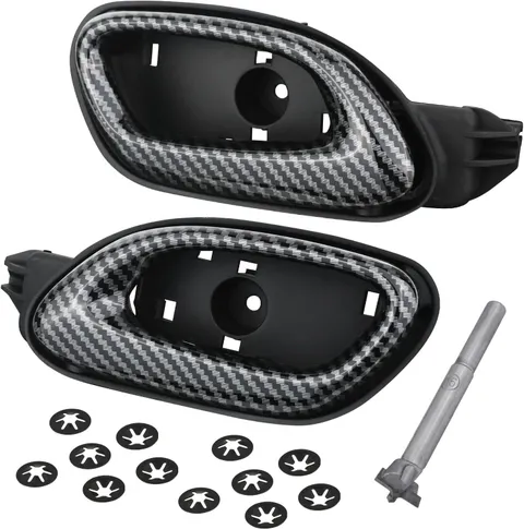 Camaro Carbon Fiber Interior Door Handle for Left Driver and Right Passenger Sid