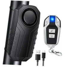 Upgraded Rechargeable Bike Alarm, Wireless Vibration Motion Sensor SF22R