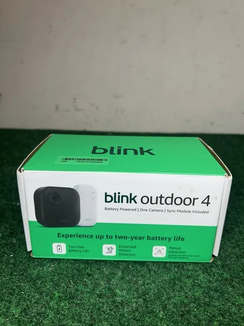 Blink Outdoor 4 (4th Gen) Smart Security Camera Wire Free W/ Sync Module