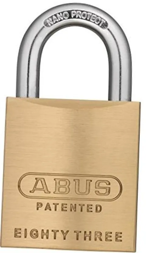 83/45-200 Brass Rekeyable Padlock Keyed Different