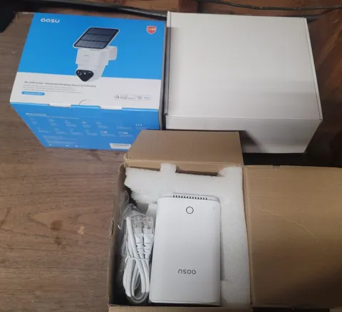 Ends 6/8 11PM PST AOSU 2 SolarCam Security Camera with SmartHub