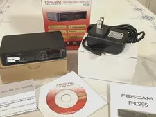 Foscam FHC995 Mini Video Camera DVR- 720p Megapixel Black 160 viewing angle- NIB