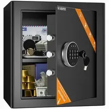 Security Cabinet Safe Box - 2.0 Cubic Feet Home Safes Box with Digital Keypad...