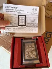 Seco-larm Enforcer Bluetooth Single Gang Keypad With Reader SK-B241-PQ