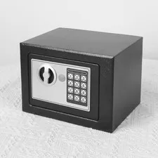 Fire Resistant Steel Safe Box Electronic Code Lock Valuables Jewelry Cabinet 