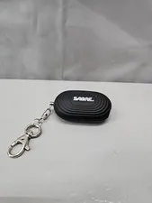 SABRE Personal Safety Alarm Keychain Dual LED Light Black Clip