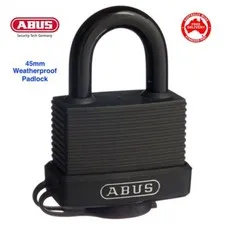 ABUS 7045KA11 Weatherproof Keyed Alike Padlocks Outdoor Marine Grade Padlocks