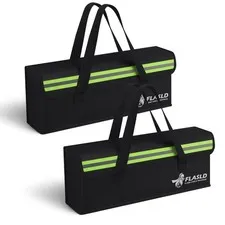 2 PCS Black 19.3x4.3x7 Inch Lipo Fireproof Bag Ebike Battery Charging Box
