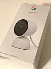 Google Nest Cam 2nd Generation Indoor Wired White 1080p HD New & Sealed