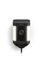 Ring Spotlight Cam Plus Plug-in HD Video Security Cam Black