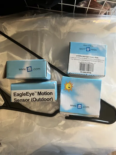 Lot Of 4 X10  Eagle Eye  Motion Sensor (Outdoor) Model MS14A