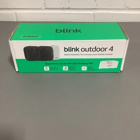 Blink Outdoor 4 Wireless Smart 1080p Security Camera - 2 Camera System
