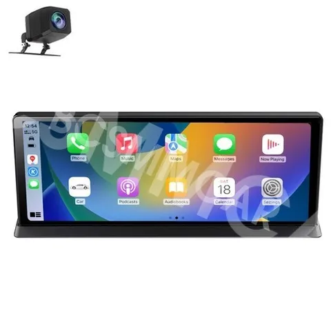 Dual Lens Car DVR Dash Camera Loop Recording For Apple Carplay AUX Mirror Link