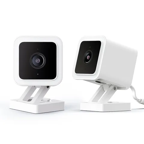 Juego De Dos Camaras De Seguridad Con Vision Nocturna Estilo De Lujo Pro