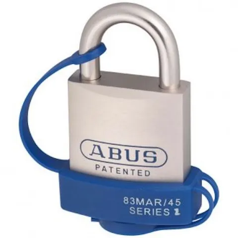 ABUS Mariner Padlock With Cover -83MAR45NWC -45mm-Abus Marine Grade Padlocks