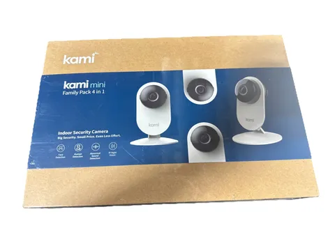 Kami Mini Indoor Security Camera Family Pack 4 in 1