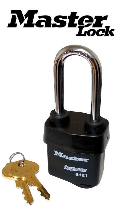 Master Lock Pro Series 6121 Padlock with Key 6121LJWO