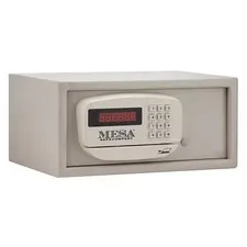 Mesa Safe Co Hotel Safe, 0.4 cu ft, 25 lb, Not Rated Fire Rating MH101 Mesa Safe